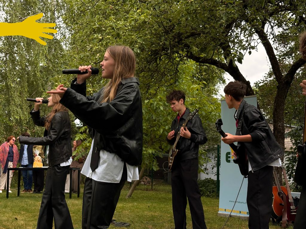 Vaikai dalyvauja EIME Kultūros paso muzikinėje edukacijoje