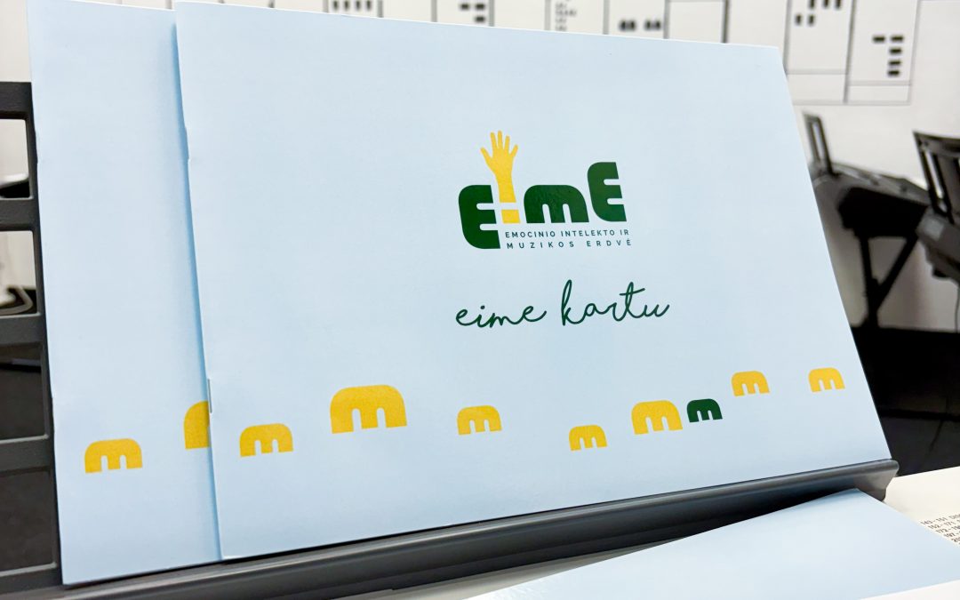 EIME mokytojos sukūrė ir išleido sąsiuvinius muzikiniam raštui mokytis