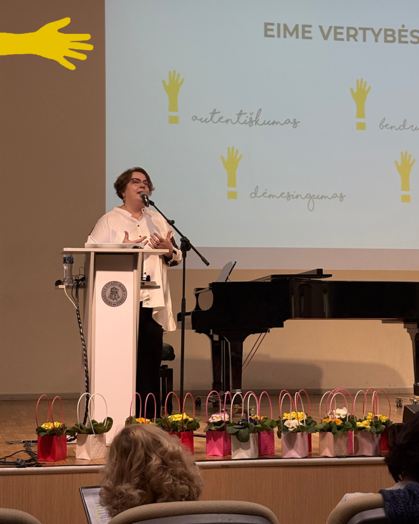 EIME ikureja Lina Mockuviene konferencijoje Integracijos iššūkiai ugdymo procese 2026