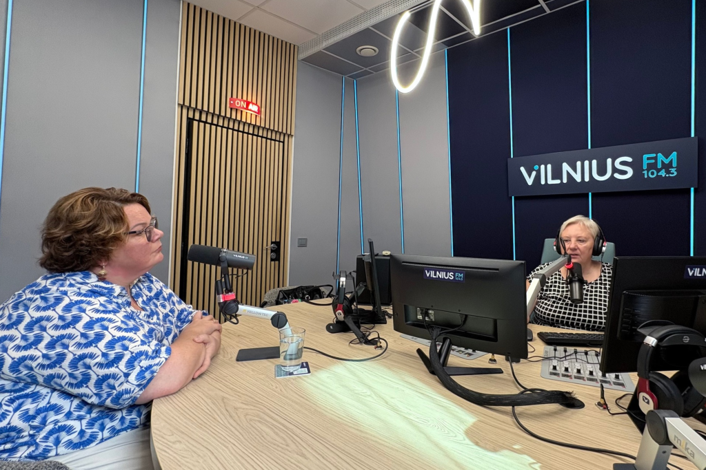 Lina Mockuvienė Vilnius FM Vilniaus ritmu